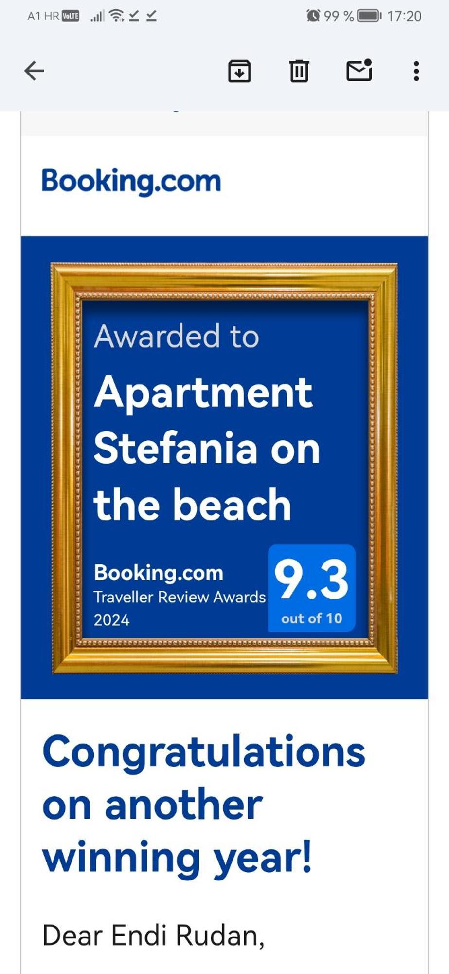 Apartment Stefania On The Beach Koromačno Dış mekan fotoğraf